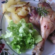 Dietní kuřecí stehýnka recept