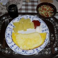 Smažený sýr s vejci recept