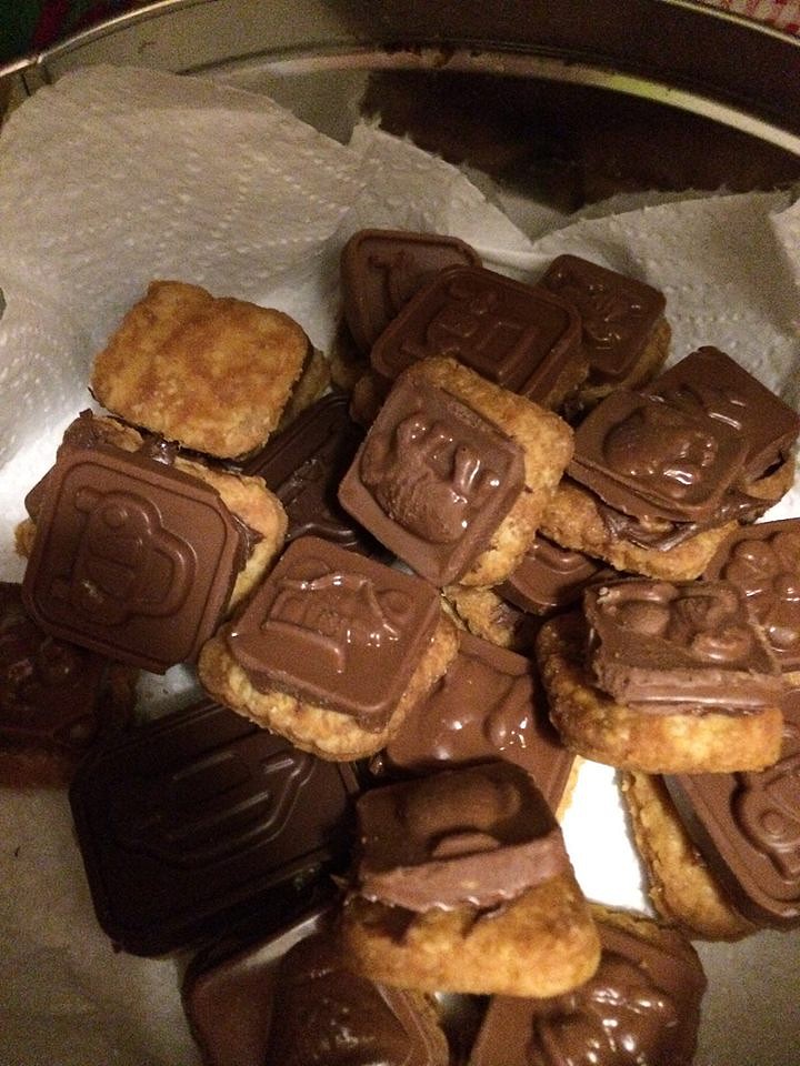 Tescoma sušenky s čokoládovými bonbónky recept