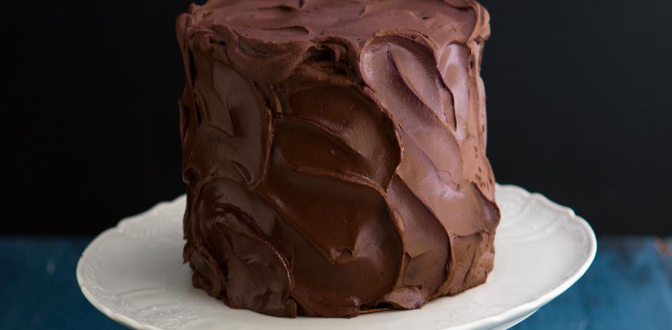 Velkolepý čokoládový dort