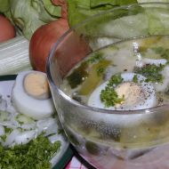 Jarní salátová polévka recept