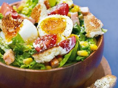 Recept Zeleninový salát s vejci