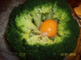 Brokolicová kytka recept