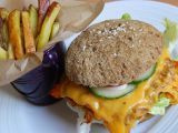 Vegan burger z červené čočky se zeleninou recept