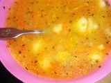 Zeleninová polévka s krupicovými knedlíčky pro nejmenší recept ...