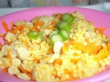 Těstovinová rýže s mrkví a masem pro nejmenší recept ...