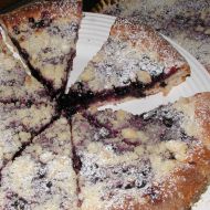 Kynutý borůvkový koláč recept