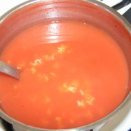 Rajská polévka po italsku recept