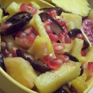 Ovocný zimní salát recept