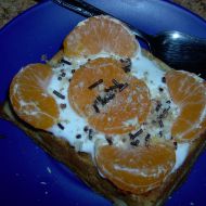 Mandarinkové vafle recept