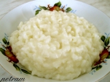 Rýžová kaše s pudinkem bez lepku a mléka recept