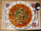 Zimní minestrone s krutony recept