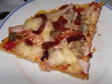 Polentová pizza recept