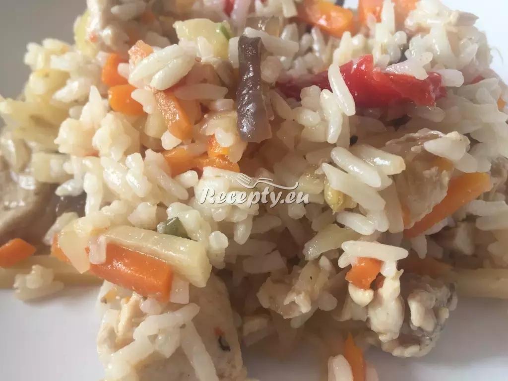 Pikantní rizoto recept  rýžové pokrmy