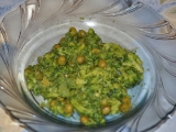 Kari brokolice s hráškem recept
