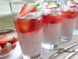 Jahodový pohár s jogurtem recept