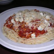 Omáčka na špagety z mletého masa recept