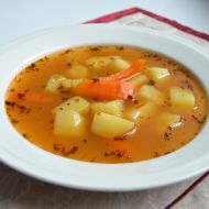 Podzimní bramborová polévka recept