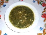 Špenátová polévka recept