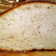 Bílý ošatkový kváskový chléb z podmáslí recept