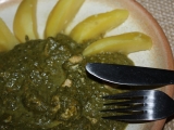 Kuracie prsíčka v špenátovej omáčke recept