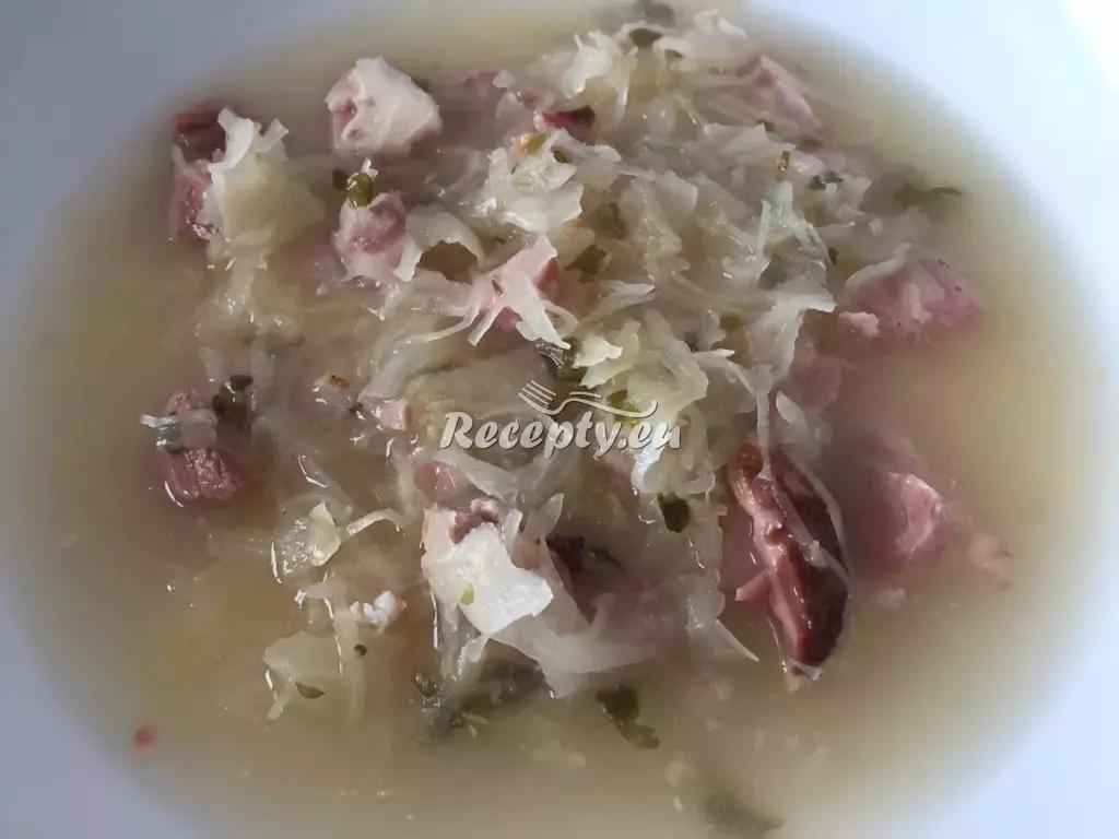 Nejjednodušší polévka Zelňačka recept  vaříme z toho co nám ...