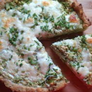 Bramborový koláč s brokolicí a šmakounem recept