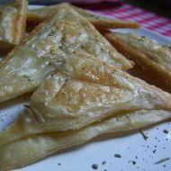 Sýrové toasty z listového těsta recept