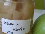 Jablečno  hruškový kompot recept