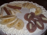 Lehký banánový dort recept