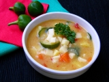 Bramborová polévka mexická recept