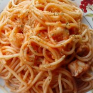 Špagety s treskou, rajčaty a oreganem recept