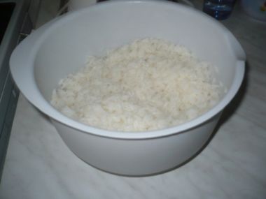 Rýže vařená v mikrovlnce