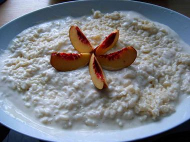 Recept Mléčná rýže se sušeným ovocem