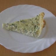 Sýrový koláč s česnekem a ricottou recept