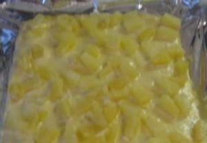 Ananasový dortík