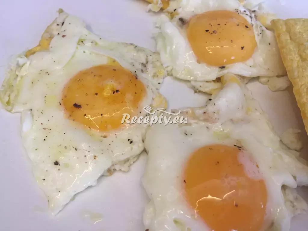 Volské oko recept  jídla z vajec