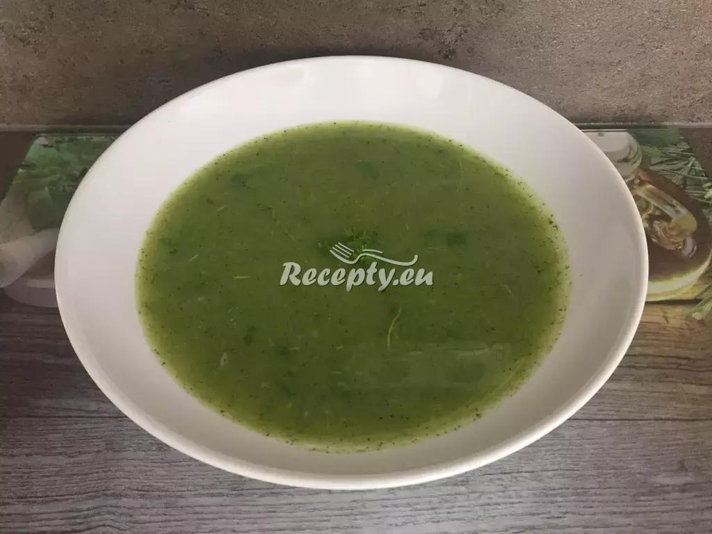 Brokolicová polévka recept  polévky