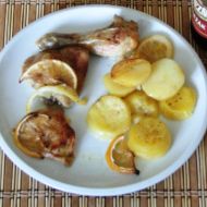 Kuřecí stehno na citronech recept