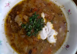 Silná fazolová polévka dle hajného ze „Šlajfu“ recept