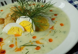 Květáková polévka s koprem recept