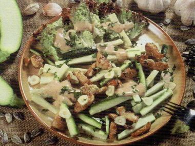 Vepřový plátek na cuketovém salátu od Jely