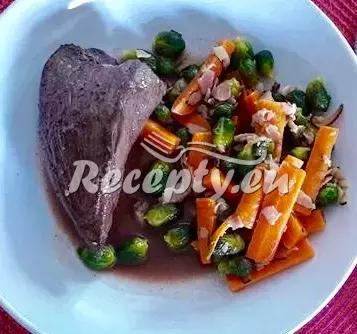 Hovězí steak s dušenou zeleninou recept  fitness recepty  Recepty ...