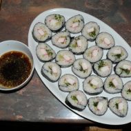Sushi  Maki s krabími tyčinkami recept