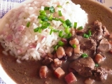 Játra na špeku se šunkovou rýží recept