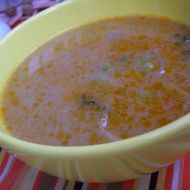 Červená hrášková polévka recept