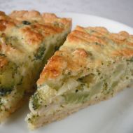 Sýrový koláč s brokolicí recept