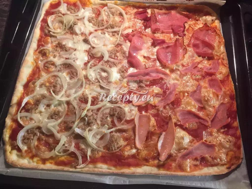 Cibulová pizza recept  pizza