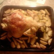 Pečené kuře opravdu po řecku recept