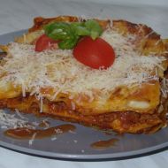 Lasagne s mletým masem a rajčaty recept